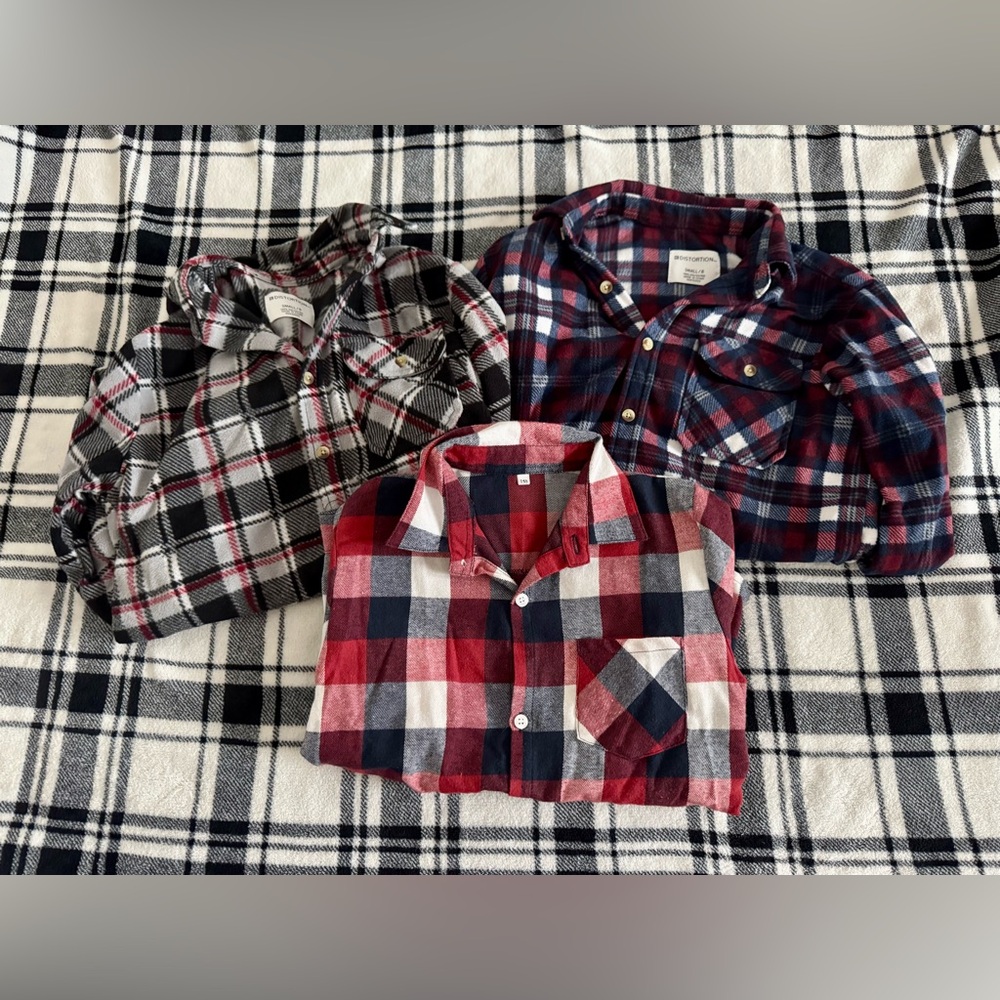 Boys Flannel Bundle 🍂